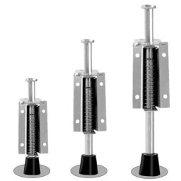 Bouchon de porte coupe-vent en acier inoxydable avec vis loquet de porte quincaillerie de meubles