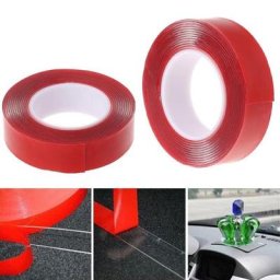Ruban adhésif Double face en Silicone Transparent 3m pour voiture haute résistance sans Traces