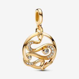 Médaillon Serpent Pavé ME