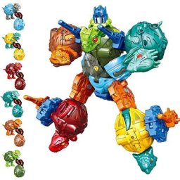 Jouets modèles de robot de déformation de dinosaure pour enfants jouets de figurine d'action pour