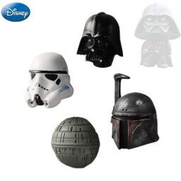 Aimants de réfrigérateur en résine Star VANpour enfants figurines d'anime mandalorien boîte de