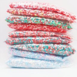 Tranches d'Argile de Noël Mixtes Série de Noël Slime Argile Douce Faux Sprinkles Tranche