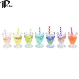 Dollhouse – tasse de jus Miniature tasse de cuisine pour enfants Simulation de jouer à la