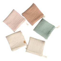 Serviettes de bain en coton pour bébé couverture de petits doigts doux absorbant en gaze