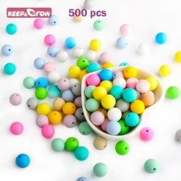 Keep & Grow-Collier de dentition mentaires oriel écologique perles en silicone de qualité