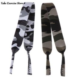 Lanière de lunettes à motif camouflage cordon de cou chaîne de lunettes de soleil bande de