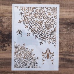 Pochoirs Mandala pour peinture murale bricolage scrapbooking carte en papier artisanat exécutif
