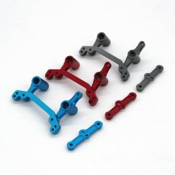 Wltoys-Pièces de mise à niveau en métal pour voiture RC assemblage de direction 104001 104002