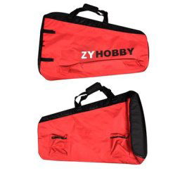 Sac d'aile d'avion RC protection d'aile d'avion 3D peut contenir 2 ailes avec poche Liqu70CC