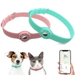 Collier de chat anti-perte en silicone pour Apple Airtag suivi de protection positionnement