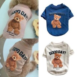 Sweat à capuche imprimé mignon pour animaux de compagnie sweat-shirt chaud pour chien pull pour