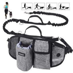 Sacs d'Entraînement pour Chien Sac Banane Mains Libres pour Animaux de Compagnie Poudres de