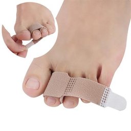 Attelle de protection des doigts en tissu 1 pièce enveloppes baume bandage redresseur marteau
