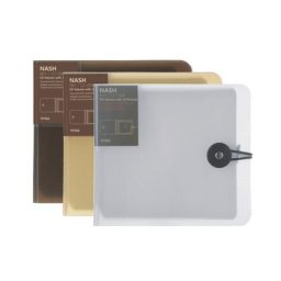 Étui de rangement en plastique pour disque CD porte-DVD portefeuille sac de couverture
