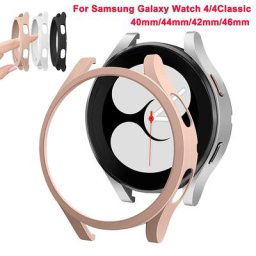 Coque de protection antichoc pour Samsung Galaxy Watch 4 couvercle PC classique 40mm 44mm 42mm