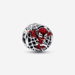 Charm Marvel Spider-Man Surplombant la Ville
