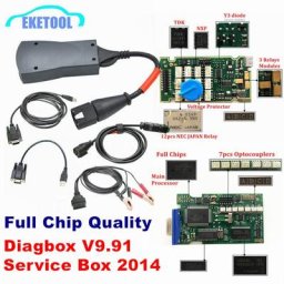 Lexia3-Puces Complètes Firmware 921815C Lexia 3 PP2000 Diagbox V9.91 V7.83 pour Cristaux et KIT 12