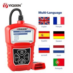 KONNWEI-Lecteur de code de défaut de moteur de EAU automobile outil de diagnostic de réparation