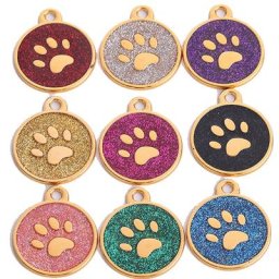 Collier d'étiquette d'identification personnalisé pour animaux de compagnie collier de chien gravé