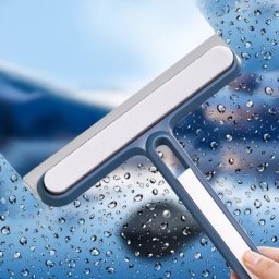 Raclette universelle pour vitres de voiture avec mini brosse essuie-glace automatique grattoir à