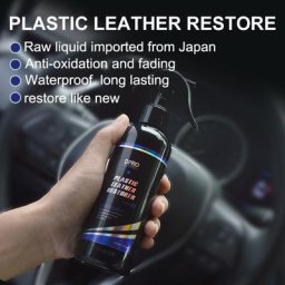 Dpro-Plastique noir pour voiture restauration du cuir soin du cuir agent de remise à neuf
