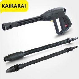 Pistolet de Lavage à Haute Pression Tuyau d'Arrosage Buse d'Eau pour Lavage de Voiture Longue