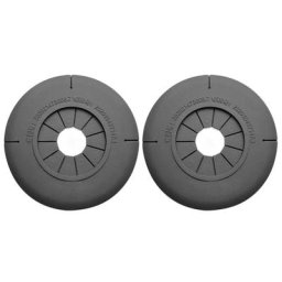 Couvercle de protection du trou inférieur du bras d'essuie-glace de voiture 2 pièces protection