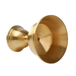 Porte-lampe à huile en laiton Ghee porte-lampe de poupée tasse dorée bougie ci-après univers
