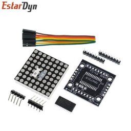 Module de matrice de points Prévention 7219 microcontrôleur kit de bricolage