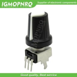 RV09 – potentiomètres d'étanchéité verticaux à résistance réglable 3 broches 1K ~ 500K Ohm avec