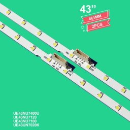 Bande LED 28LED Pour Samsung LM41-00606A BN61-15482A UE43NU7400U UE43NU7120 UE43NU7100 UE43UN7020K