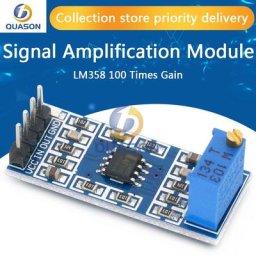 Module d'amplification du Signal LM358 1 pièce 100 fois le Gain Module d'amplificateur