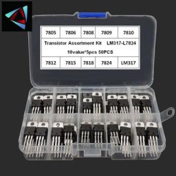 Kit de transistor Wieshamm boîte de tension Sotchi LM317T L7805 L7806 L7808 L7809 L7810