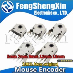 Décodeur de roue d'impression de souris connecteur de commutateur de souris rouleau de réparation