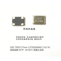 Oscillateur à cristal à puce active 5 pièces OSC 5*7 7050 3.579545 MHz 3.579 m sctf5v