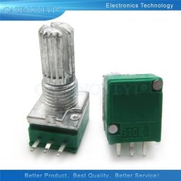 5 pcs/lot RK097N B1K B5K B10K B20K B50K B100K B500K B250K B5K avec un commutateur audio 3pin arbre