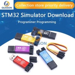 Mini programmeur ST LINK avec couvercle 1 pièce simulateur télécharger programmation Stlink