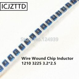 20PCS fil enroulé inductance de puce 1210 5% 3.2*2.5 100NH 120NH 150NH 180NH 220NH 270NH 330NH 390NH