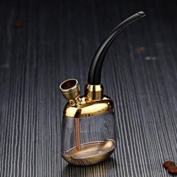 Pipe à eau portable pour homme bouteille populaire mini ovale guilé chicha pipes à fumer du