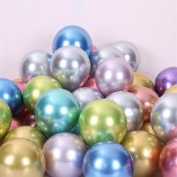 Ballon en Latex épais en métal chromé nacré de 5 pouces fournitures de décoration pour salle de