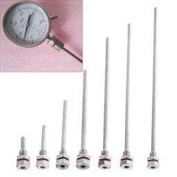 Thermowell – manchon d'immersion de poche en acier inoxydable 304 M10X1.5 pour Max 4.5mm