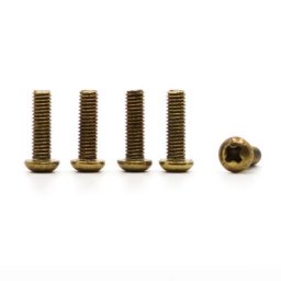Vis à tête cylindrique Phillips en cuivre 5-50 pièces M2 M2.5 M3 M4 M5 M6 GB818 DIN7985