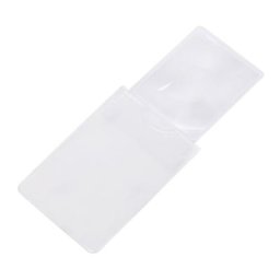 Loupe de poche loupe de lecture au format carte de crédit 3X