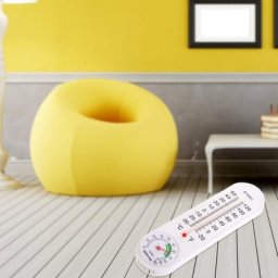 Thermomètre et hygromètre à suspension murale température pour intérieur et extérieur jardin ou