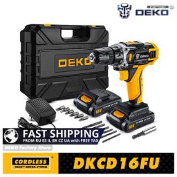 DKCD SERIES-Coupon Électrique MAX de 16V Ver à Vis Sans Fil avec Batterie GEYourLITHIUM pour le
