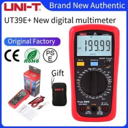 UNI-T UT39A + UT39C + UT39E + multimètre numérique plage automatique avec rétroéclairage LCD