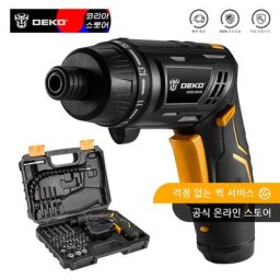 DEKO-Tournevis électrique sans fil DCS3.6DU2 batterie aste domestique poignée pliable torche LED