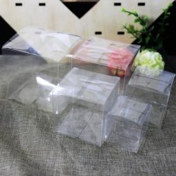 50 bonbons transparents en pvc transparent boîte-cadeau boîte de bonbons au chocolat sucré activités