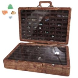 Kit d'activités Rock Collection Box pour enfants Rock & napCollection Bulk Rocks Gemstones