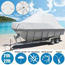 Housse de bateau 6.7m 22 pieds 600D nouveau Design robuste et résistant